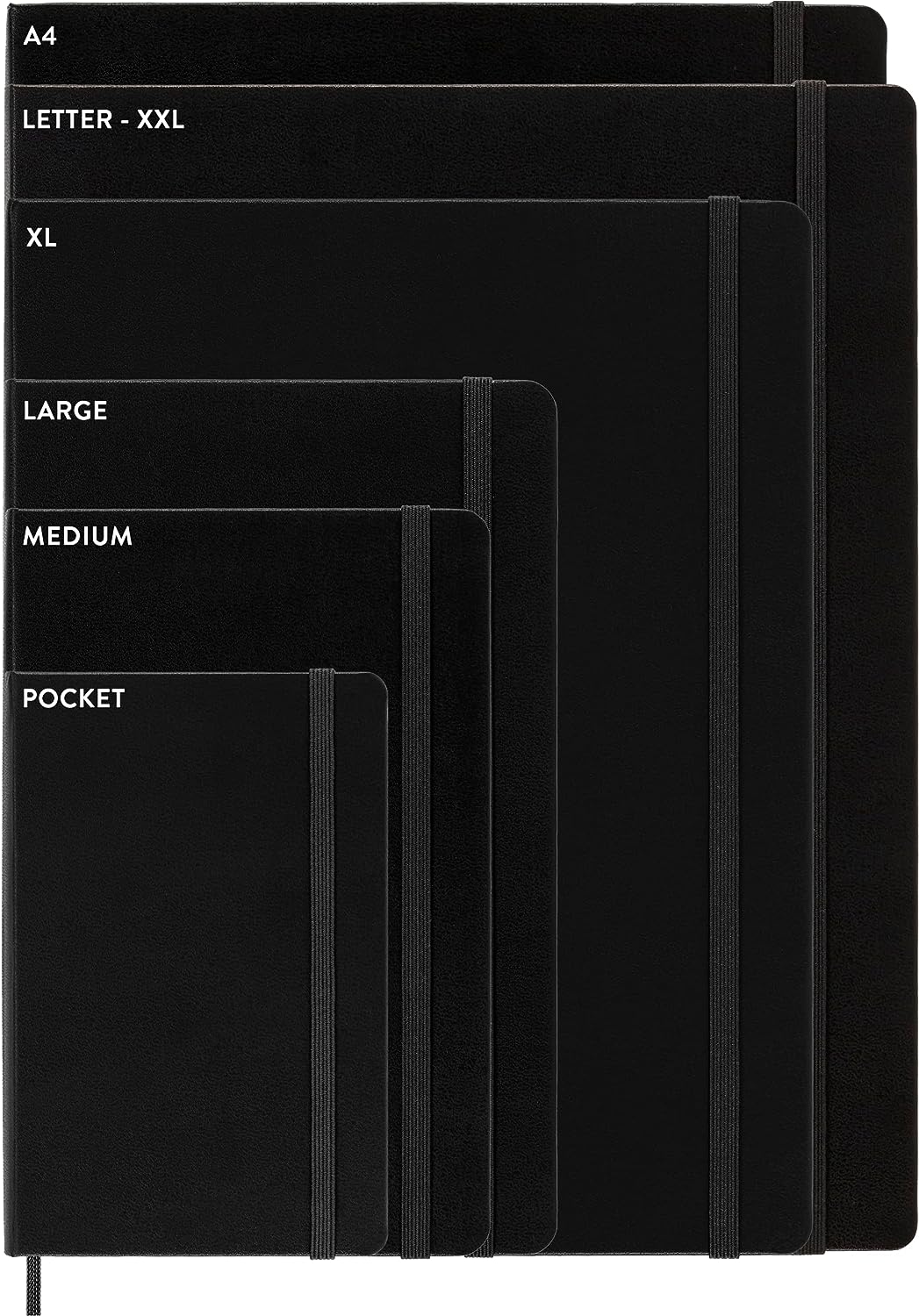 Moleskine Classic Notebook, Hard Cover, Pocket (3.5" x 5.5") Ruled/Lined, Black, 192 Pages