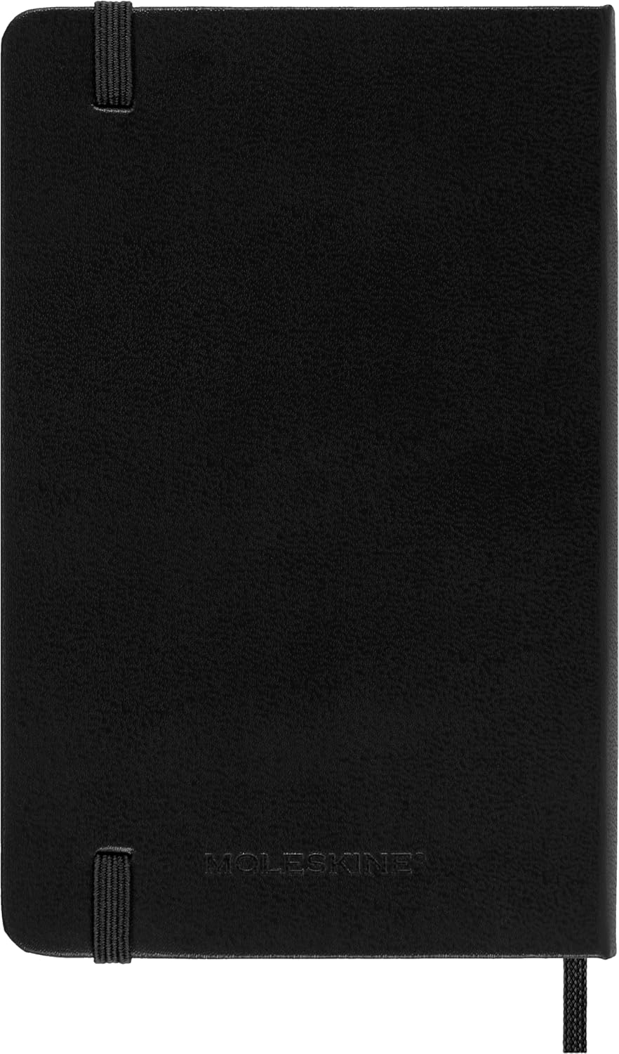 Moleskine Classic Notebook, Hard Cover, Pocket (3.5" x 5.5") Ruled/Lined, Black, 192 Pages