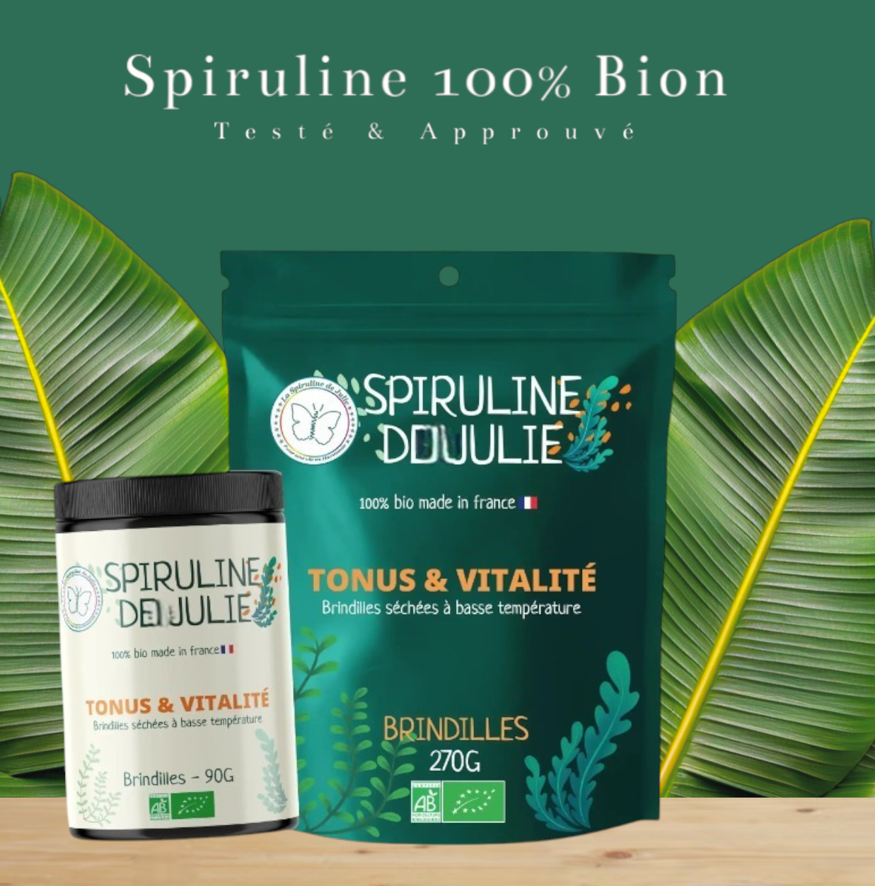 La Spiruline 100% bio 1kg