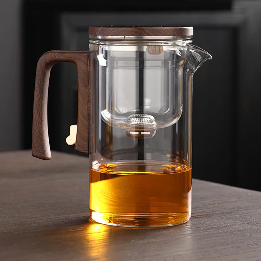 Théière en verre Bouilloire Infuseur 520ML / 720ML