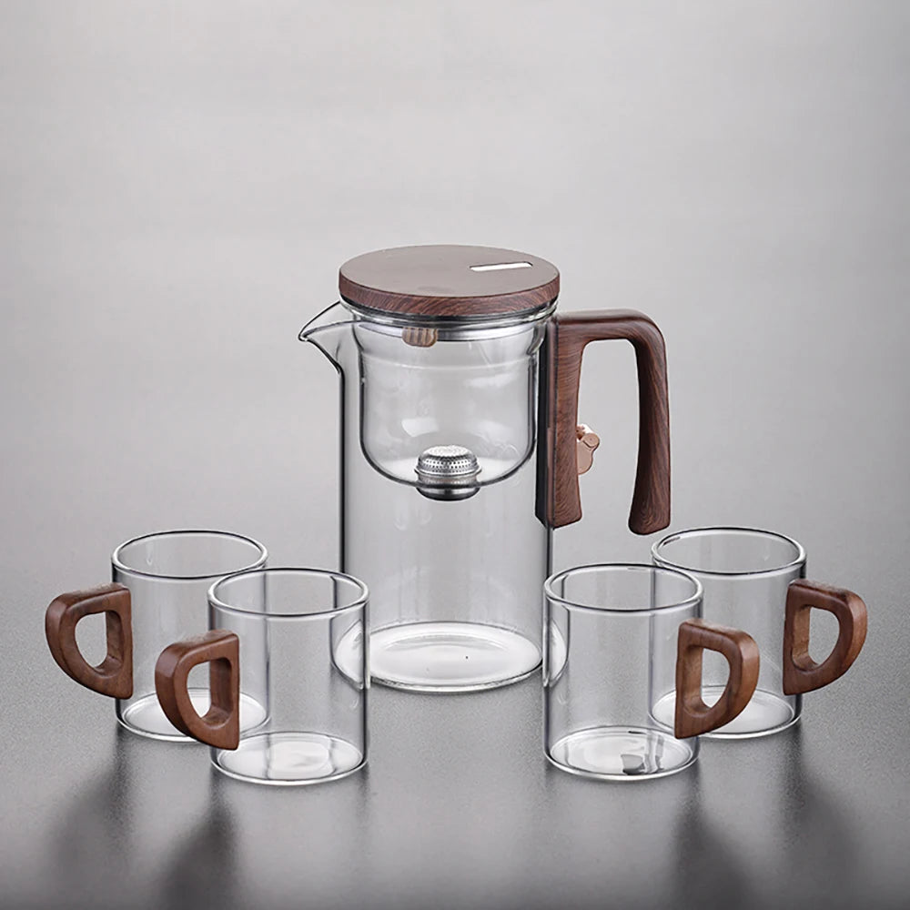 Théière en verre Bouilloire Infuseur 520ML / 720ML