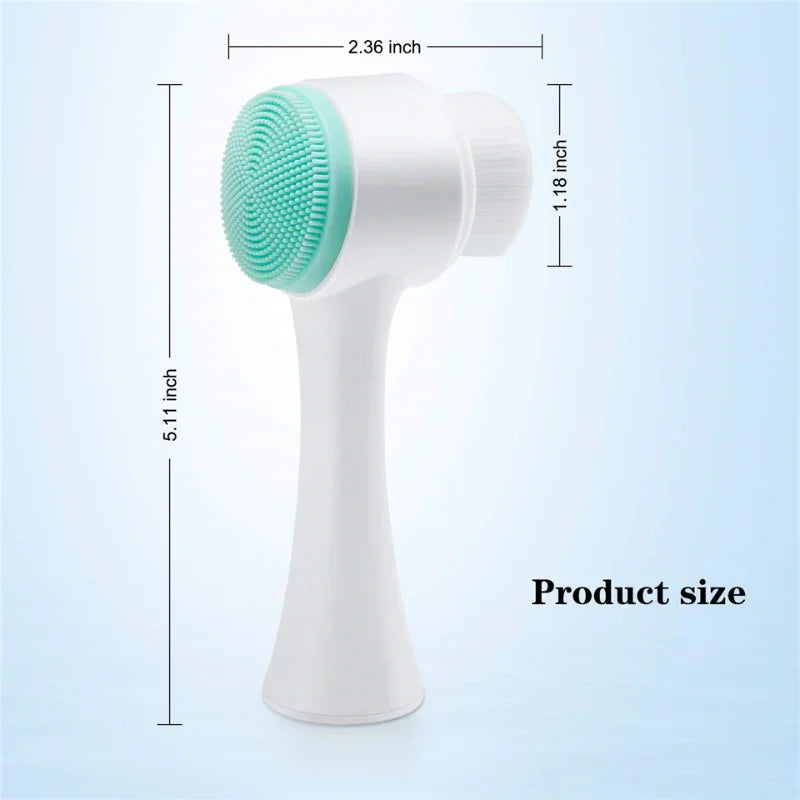 3D Brosse Massage manuel Brosse pour le visage