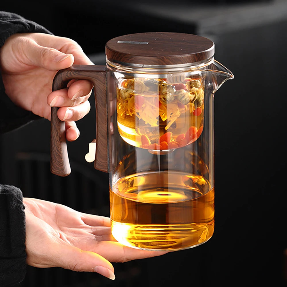 Théière en verre Bouilloire Infuseur 520ML / 720ML