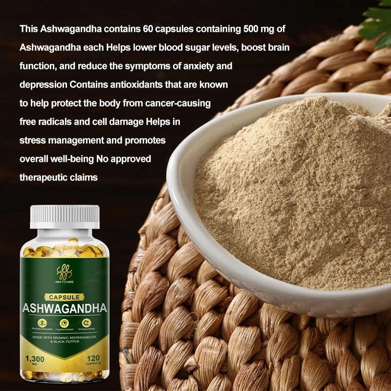 Ashwagandha KSM66 biologique