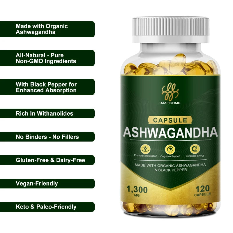 Ashwagandha KSM66 biologique