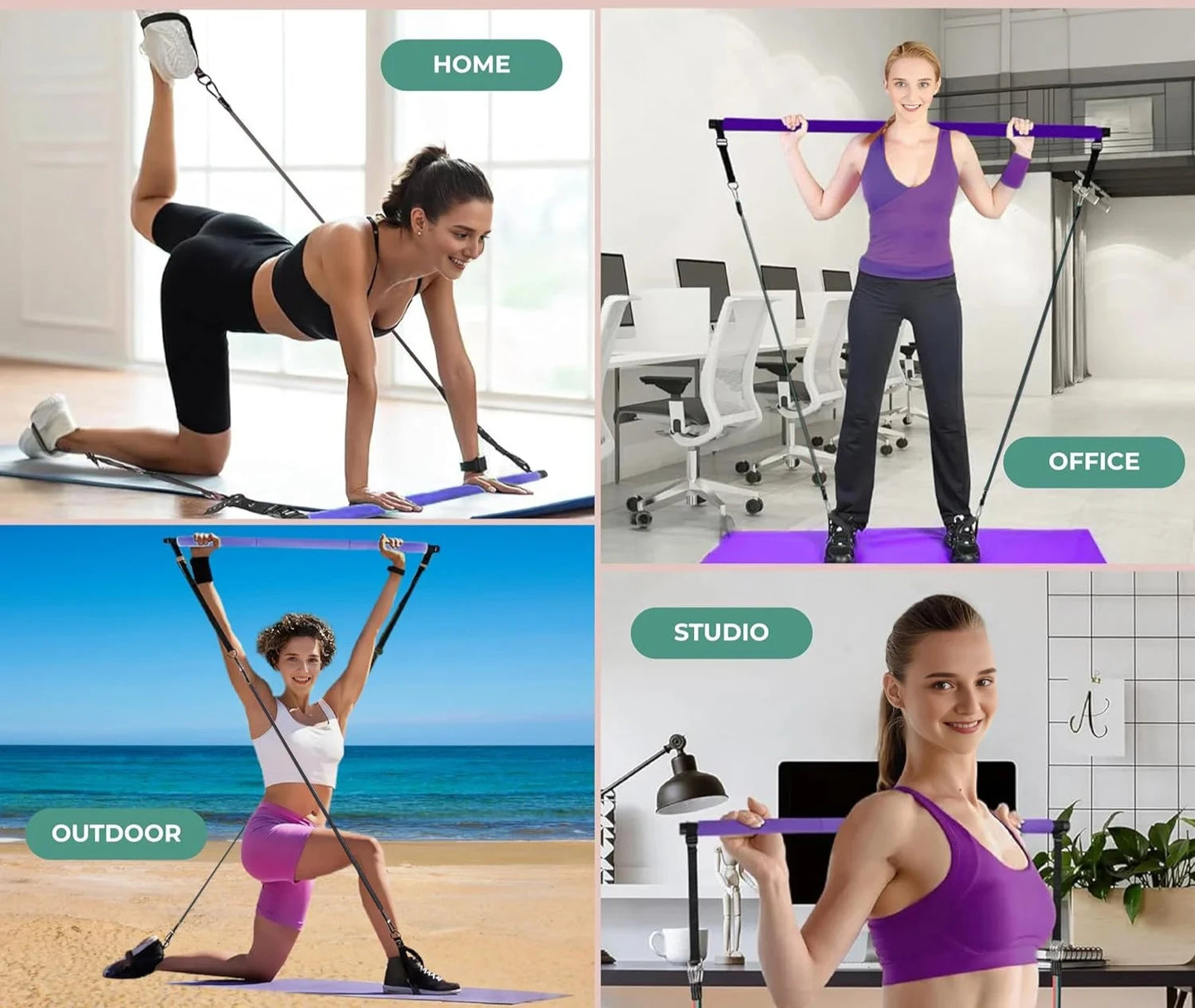 KIT Barre pour sportif - Pilates ou Yoga