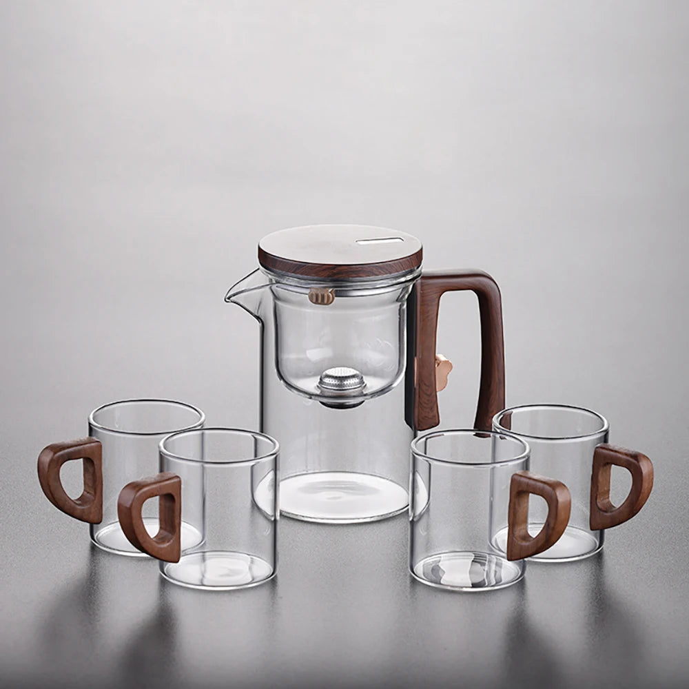 Théière en verre Bouilloire Infuseur 520ML / 720ML