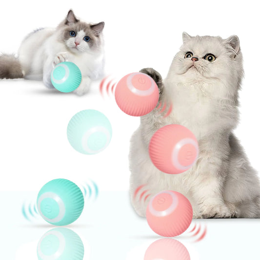 Balle de jouet interactive pour chat