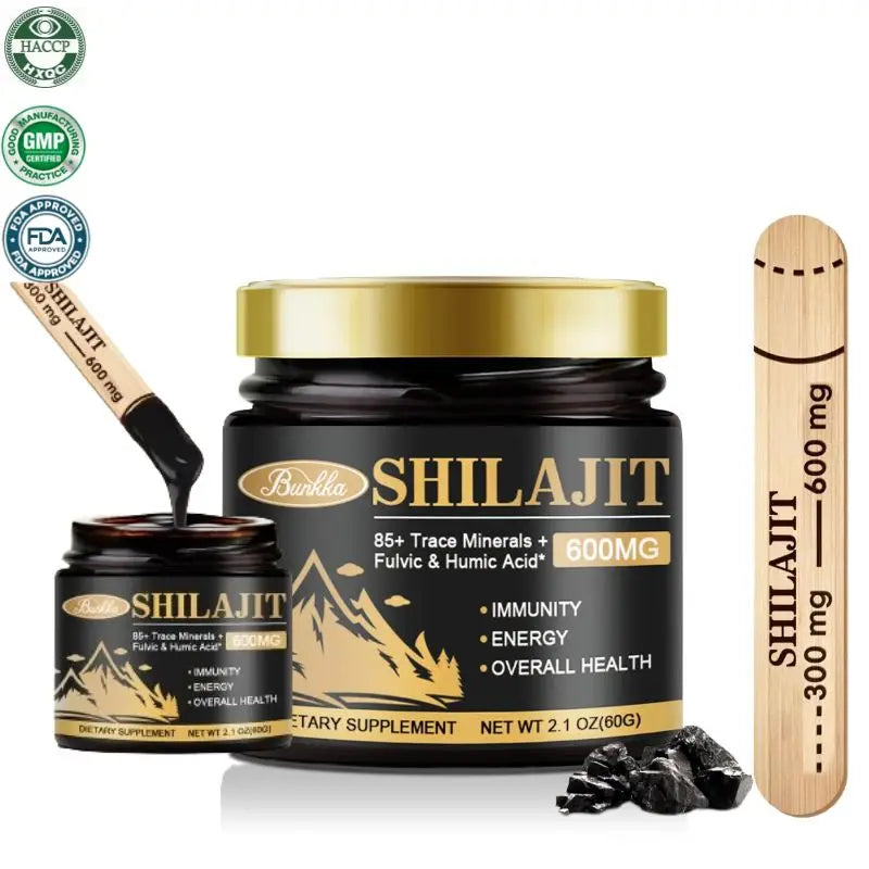 Résine de Shilajit Original Himalaya 100% Bio