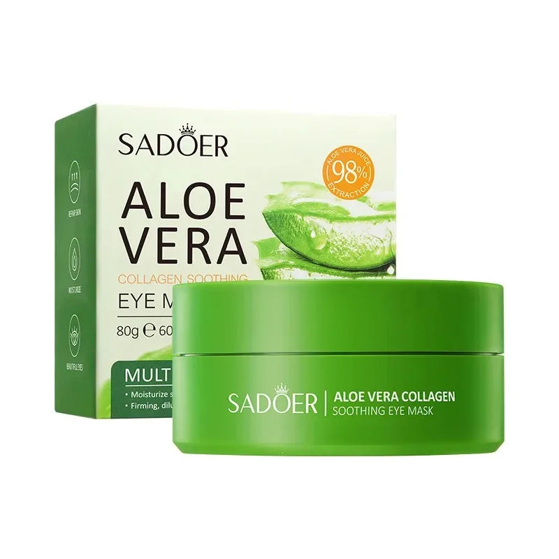 Patchs pour les Yeux à l'Aloe Vera et au Collagène