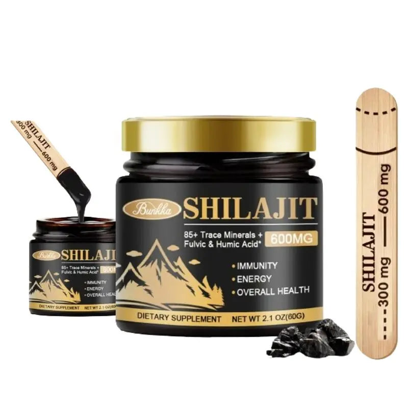 Résine de Shilajit Original Himalaya 100% Bio