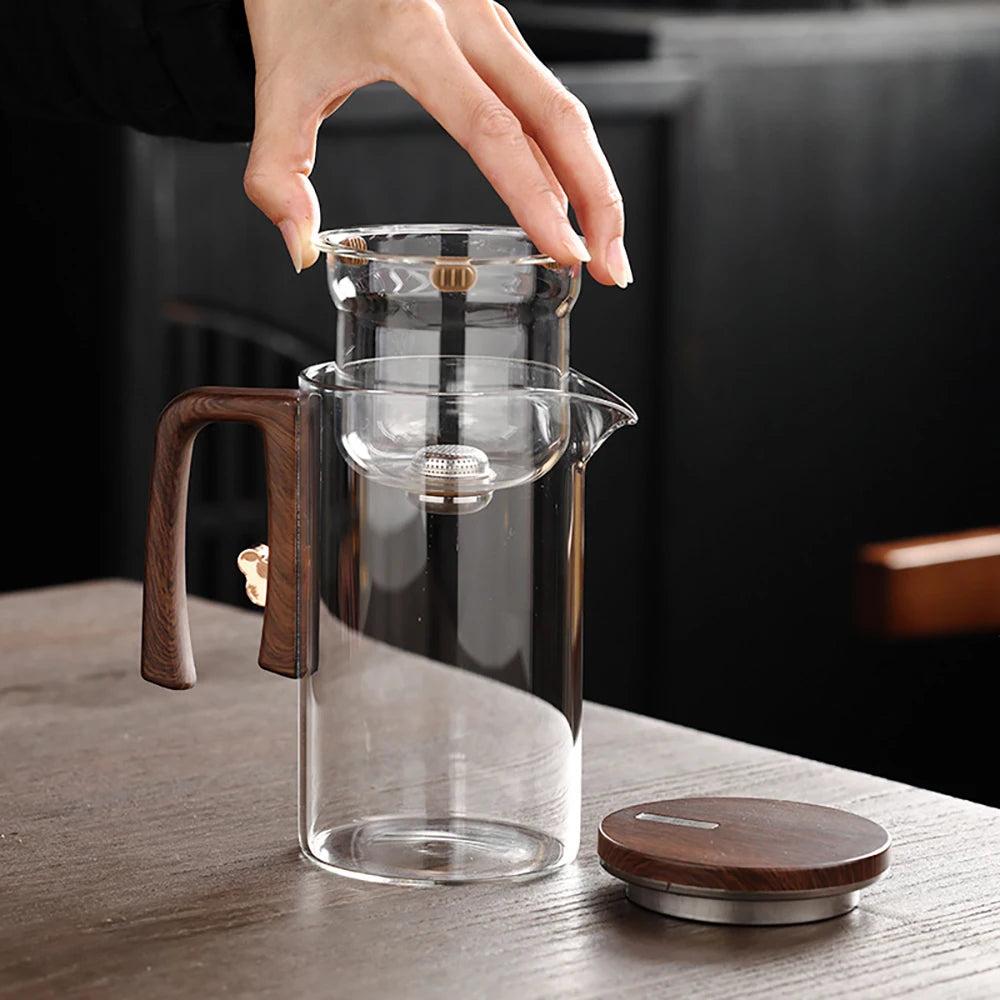 Théière en verre Bouilloire Infuseur 520ML / 720ML