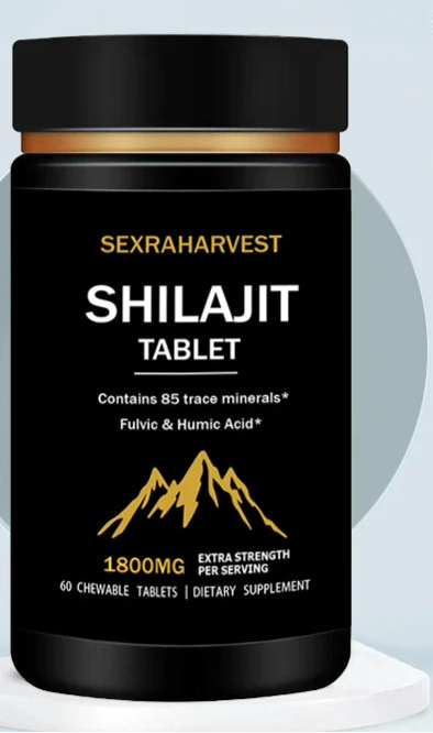 shilajit biologique naturel avec 85+ oligo-éléments