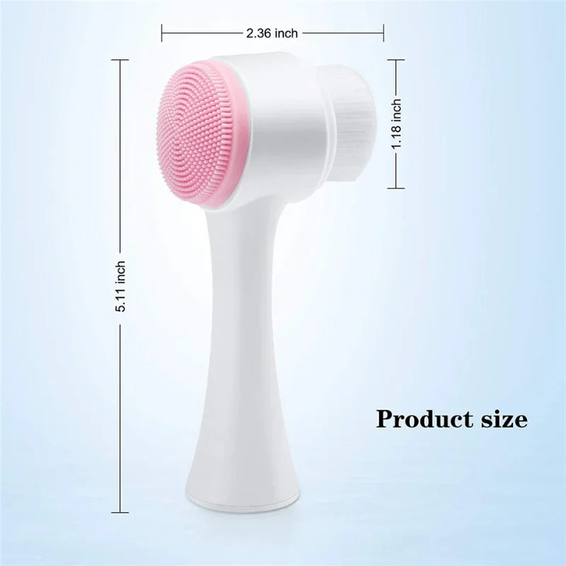 3D Brosse Massage manuel Brosse pour le visage