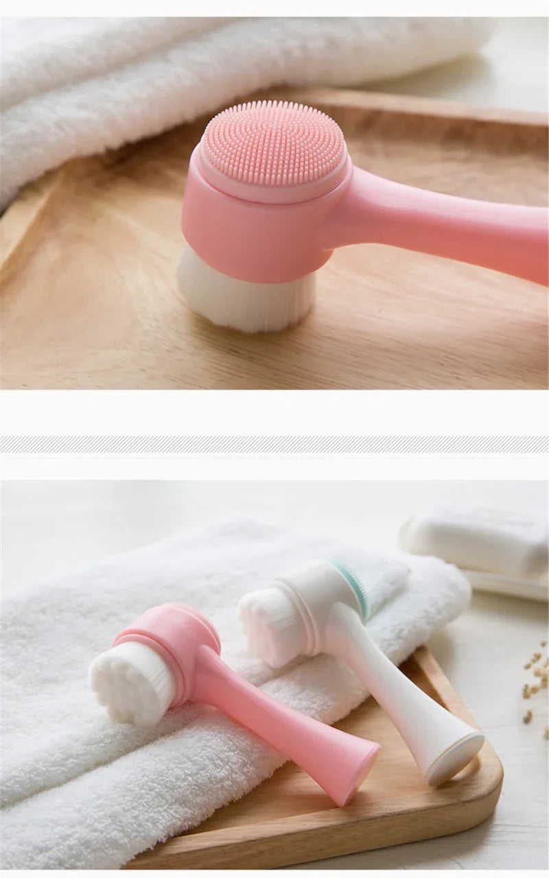 3D Brosse Massage manuel Brosse pour le visage