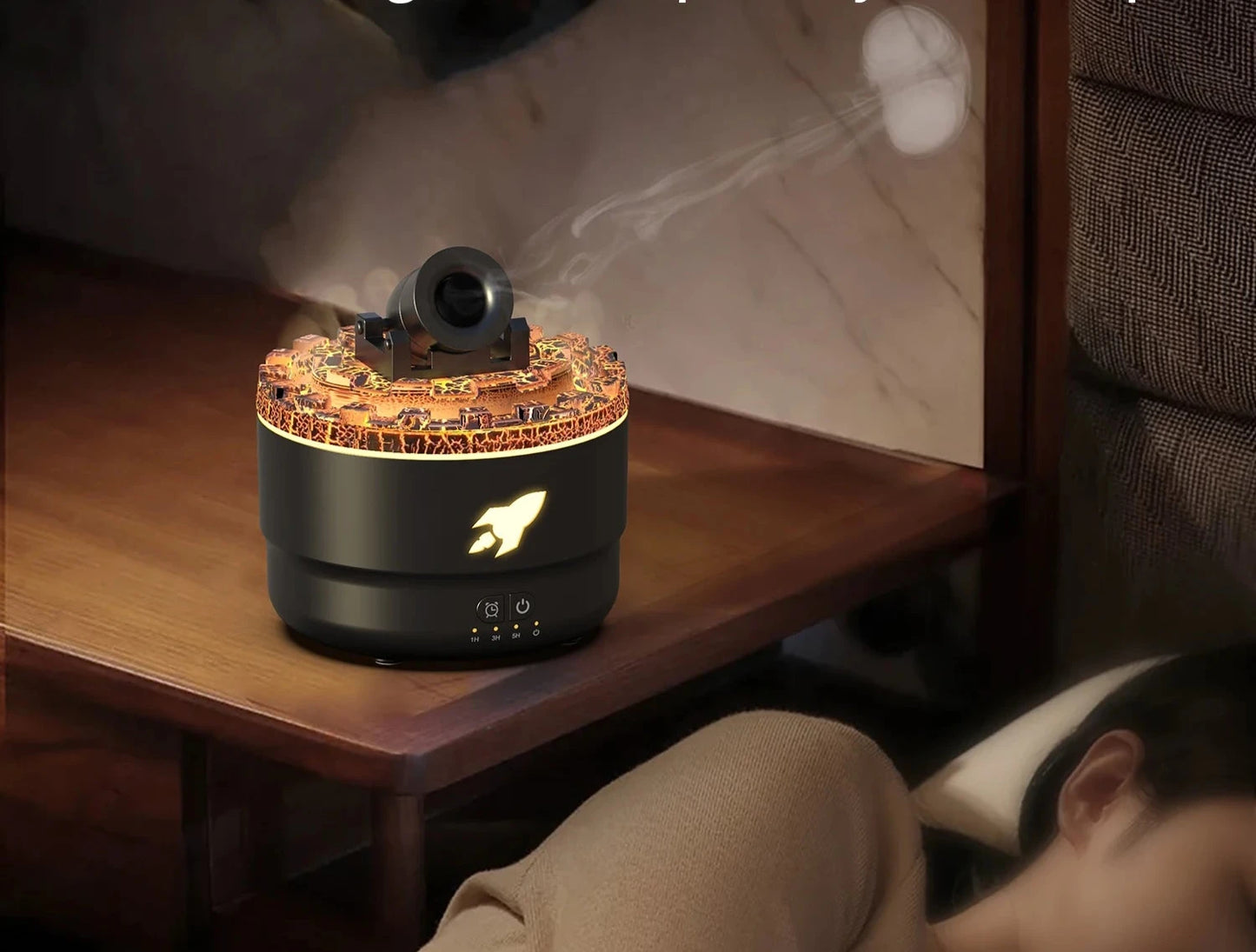 Creative Volcanic Diffuseur d'Arômes et Humidificateur d'Air