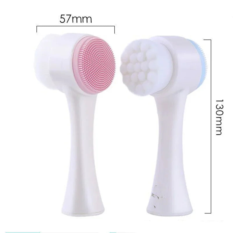 3D Brosse Massage manuel Brosse pour le visage