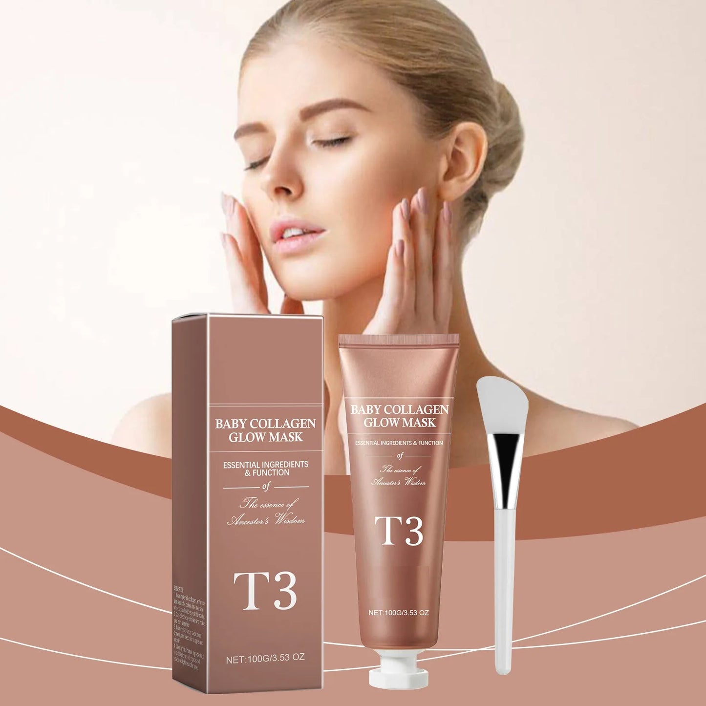 BABY COLLAGEN GLOW MASK T3