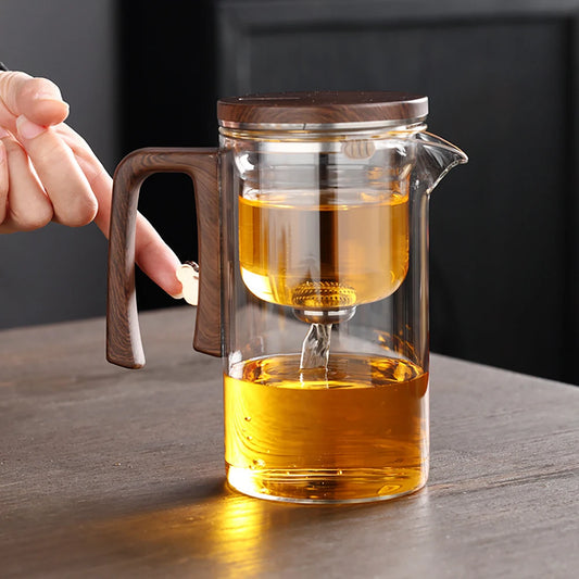 Théière en verre Bouilloire Infuseur 520ML / 720ML