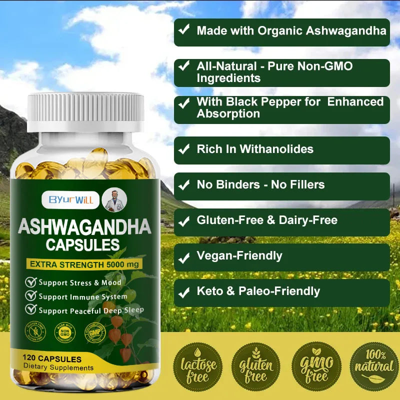 ASHWAGANDHA Gélules 5000mg