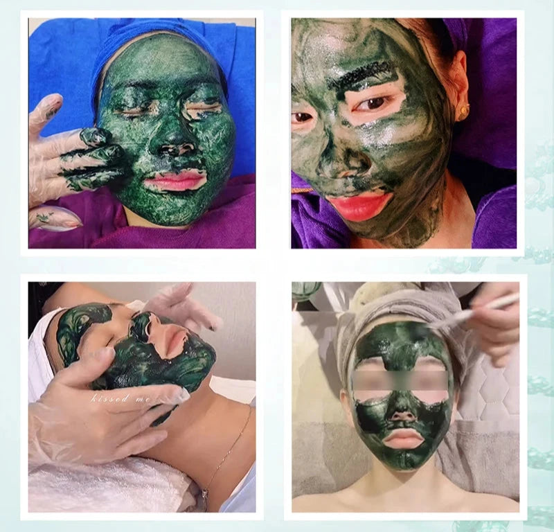 Masque Microcristal Éponge Lyophilisée - Régénération de Collagène Naturelle