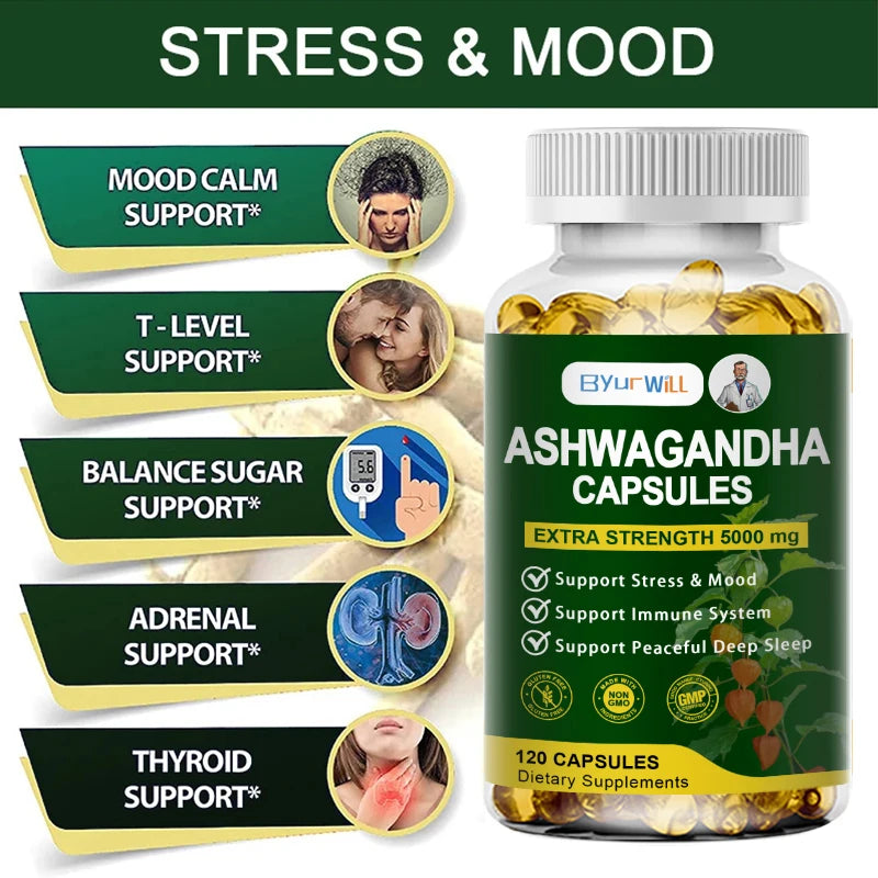 ASHWAGANDHA Gélules 5000mg