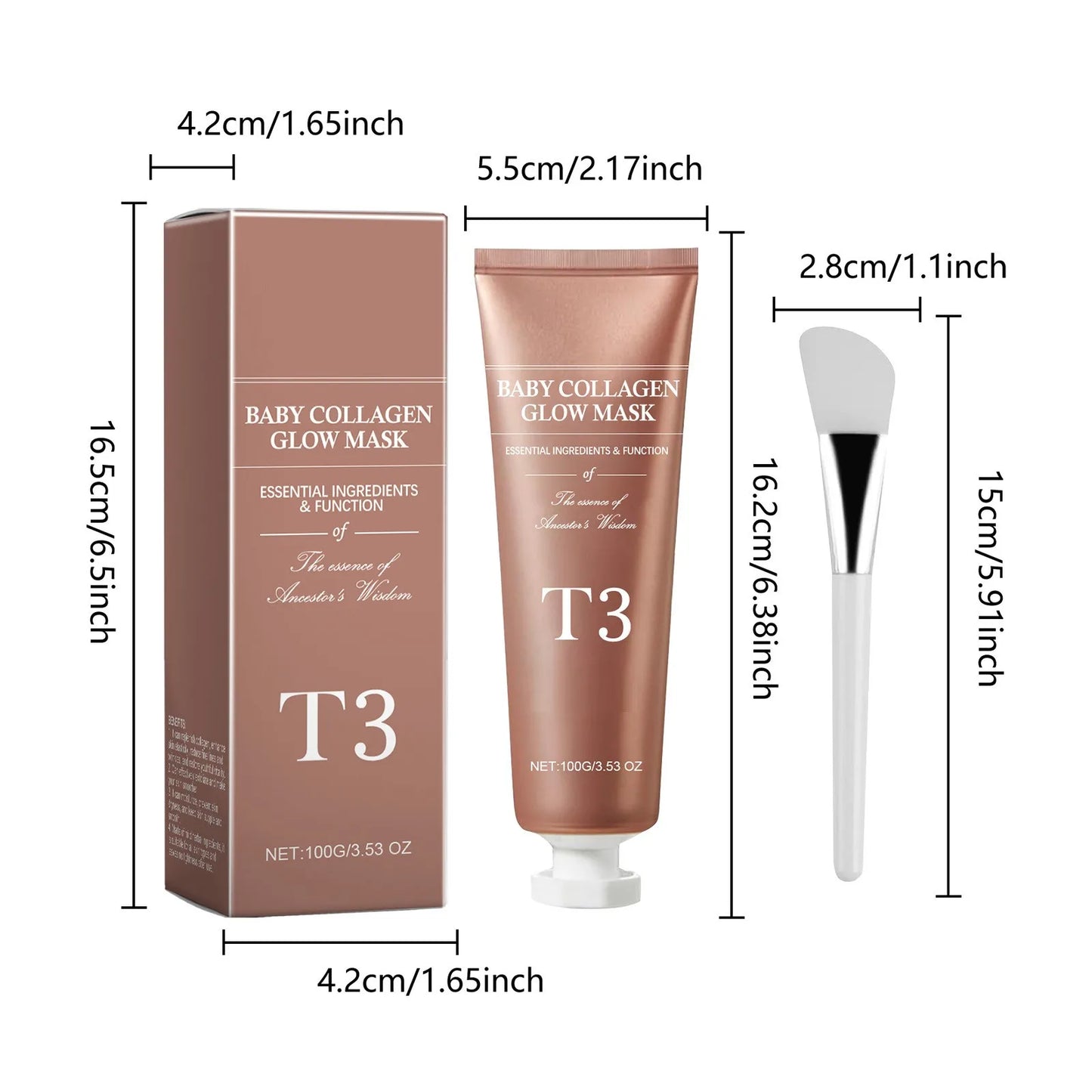 BABY COLLAGEN GLOW MASK T3