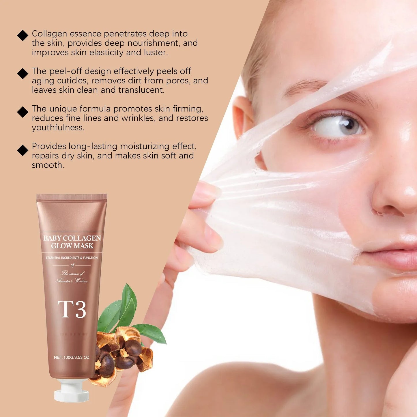 BABY COLLAGEN GLOW MASK T3