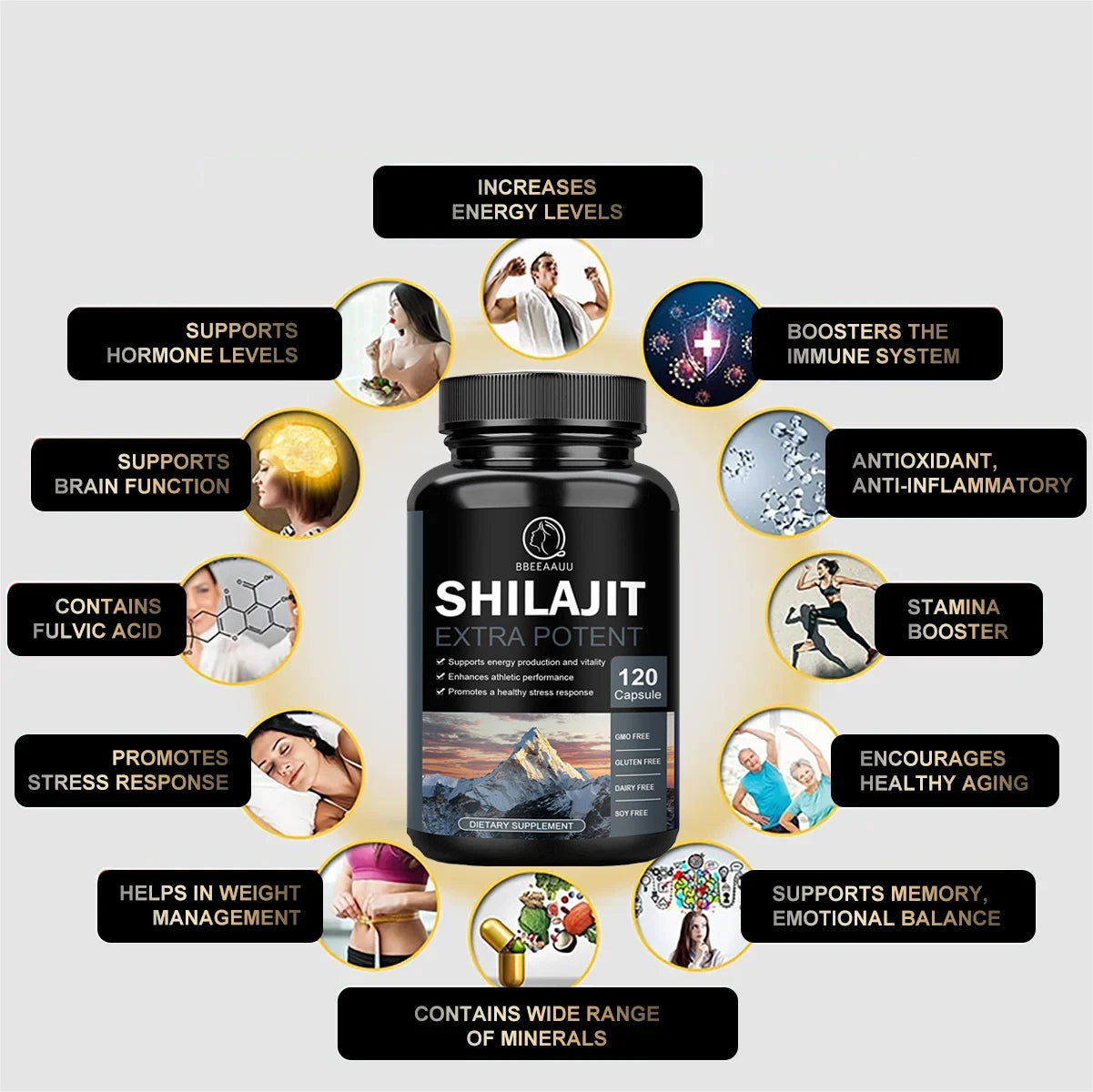 Capsules Shilajit Original 85+